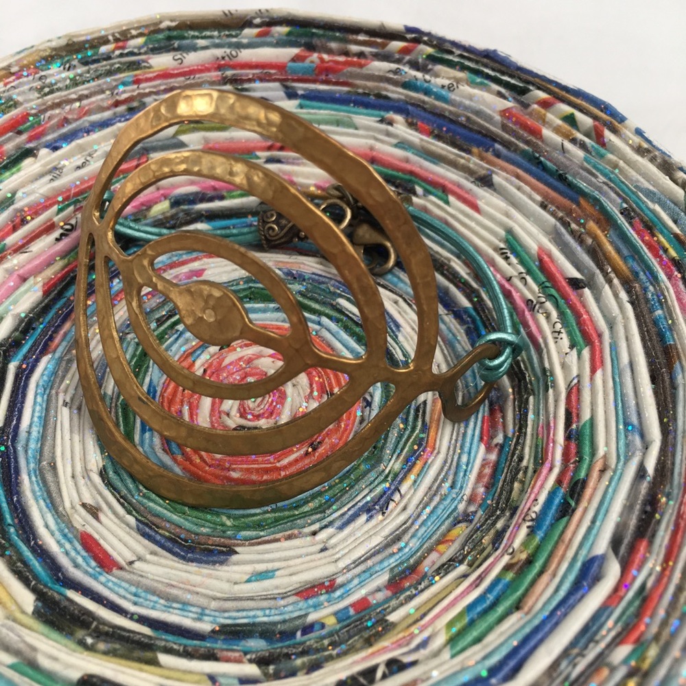 Metal cuff bracelet